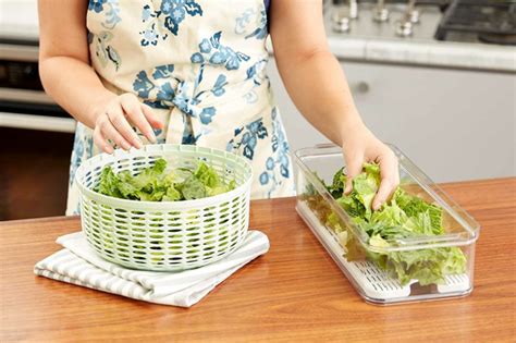 conserver de la salade lavée